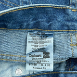 Carhartt Jeans - 34W 32L Blue Cotton