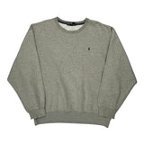 Polo By Ralph Lauren Sweatshirt - XL Grey Cotton