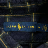 Ralph Lauren Checked Shirt - Medium Blue Cotton