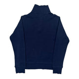 Age 8 Polo By Ralph Lauren 1/4 Zip - Small Navy Cotton