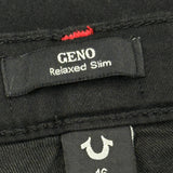 True Religion Slim Denim Shorts - 28W 11L Black Cotton