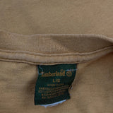 Timberland Graphic Long Sleeve T-Shirt - Large Brown Cotton