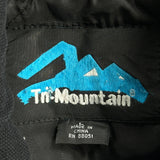 Tri-Mountain Jacket - Large Black Cotton Blend