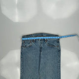 501 Levis Jeans - 32W 31L Blue Cotton