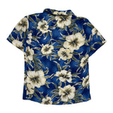 Sunny Island Floral Hawaiian Shirt - Small Multicoloured Viscose