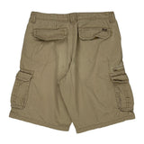 Lee Cargo Shorts - 34W 11L Beige Cotton