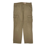 Wrangler Cargo Trousers - 37W 32L Beige Cotton