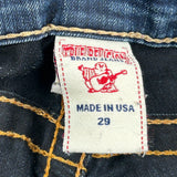 True Religion Denim Shorts - 29W US 4 Blue Cotton