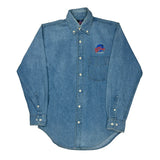 Myrtle Beach Planet Hollywood Denim Shirt - Small Blue Cotton