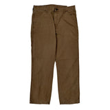 Unbranded Carpenter Pants - 34W 32L Brown Cotton