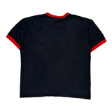 Nike T-Shirt - Large Black Cotton