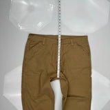 Faded Glory Cargo Pants - 38W 32L Brown Cotton