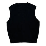Polo By Ralph Lauren Sweater Vest - XL Black Cotton