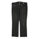 True Religion Contrast Stitch Jeans - 36W 31L Black Cotton