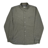 Lacoste Shirt - Large Gray Cotton