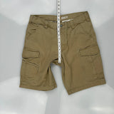 Carhartt Cargo Shorts - 32W 10L Khaki Cotton