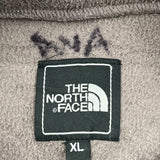 The North Face Checked Fleece Jacket - XL Brown Polyester