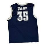 Oklahoma City Thunder Adidas Nba Jersey - Large Navy Polyester