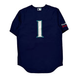 Seattle Mariners Nike Mlb Football Jersey - Medium Navy Polyester