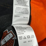 Age 6 Harley Davidson Jacket - Small Black Nylon