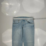 Levis 501 Jeans - 32W 30L Light Wash Cotton