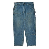 Carhartt Double Knee Carpenter Pants - 36W 30L Blue Denim
