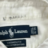 Ralph Lauren Shirt - Large White Cotton