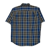 Carhartt Checked Short Sleeve Shirt - Large White Cotton