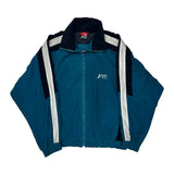 John Smith Striped Track Jacket - XL Blue Polyester