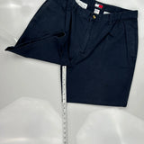 Tommy Hilfiger Chino Shorts - 32W 7L Navy Cotton