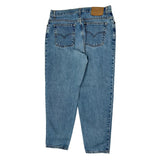 Levis Jeans - 33W UK 16 Light Wash Denim