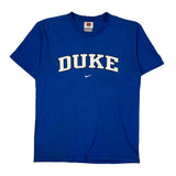 Duke Nike College T-Shirt - Medium Blue Cotton