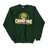 Green Bay Packers Gildan Nfl Sweatshirt - Medium Green Cotton Blend