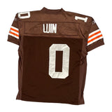 Browns Reebok Nfl Jersey - XL White Polyester