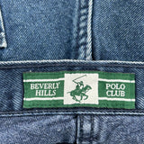 Beverly Hills Polo Club Denim Shorts - 34W 11L Dark Wash Denim