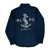Age 8 Polo By Ralph Lauren Shirt - Small Blue Cotton