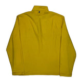 Polo By Ralph Lauren 1/4 Zip Fleece - XL Yellow Polyester