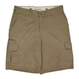Dickies Cargo Shorts - 36W 11L Beige Cotton