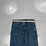 Wrangler Carpenter Jeans - 32W 30L Blue Cotton