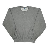 90'S Blank Made In USA Russell Athletic Sweatshirt - XL Grey Cotton
