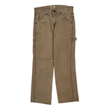 Schmidt Carpenter Trousers - 32W 30L Brown Cotton