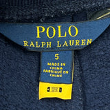 Age 5 Polo By Ralph Lauren Joggers - XS Navy Cotton