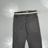 Carhartt Carpenter Trousers - 30W 32L Grey Cotton