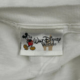 Walt Disney World Disney Graphic Long Sleeve T-Shirt - 2XL White Cotton