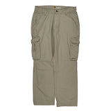 Carhartt Cargo Pants - 34W 32L Beige Cotton