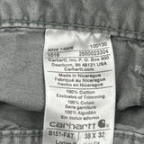Carhartt Cargo Carpenter Trousers - 36W 30L Grey Cotton