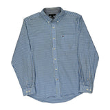 Tommy Hilfiger Checked Shirt - Large Blue Cotton