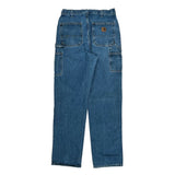 Carhartt Double Knee Carpenter Pants - 31W 32L Blue Denim