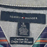 Tommy Hilfiger Checked Short Sleeve Shirt - XL Multicoloured Cotton