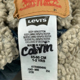 Age 1-2 Levis Collared Denim Jacket - 3XS Blue Cotton